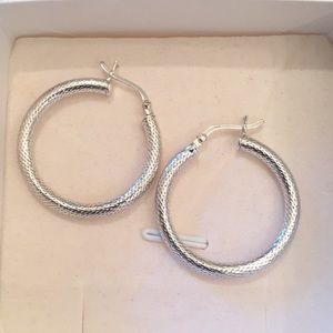Attractive Hoops 925 SS